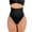 Black, variant on FANNYC Women Butt Lifter Shapewear Hi-Waist Tummy Control Panty Waist Trainer Body Shaper Sexy Thong Panty Shapewear,Black/Beige- Up To Size 3XL