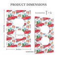thumbnail image 5 of Kll Watercolor Red Truck And Fir Tree Wall Plate,Gloss Finish,Standard Size 1 - 5" X 3", Polycarbonate Thermoplastic,Electric Receptacle Plug Covers, 5 of 8