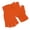 Orange, variant on Unisex Half Finger Knitted Open Finger Warm Elastic Winter Gloves Orange