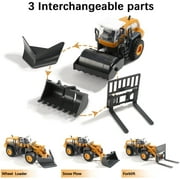 JoyStone Construction Vehicles Boys Toy Playsets, Crane Truck Excavator Crane Dump Truck Toy Car Sets Gift for Kids Toddlers