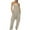 512_Khaki, variant on frariair Adjustable Denim-Look Jumpsuits – Moisture-Wicking Summer Casual Outfits Black