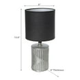 thumbnail image 2 of Lampe De Table En Céramique Avec De L'Ombre Equator Silver, 2 of 3