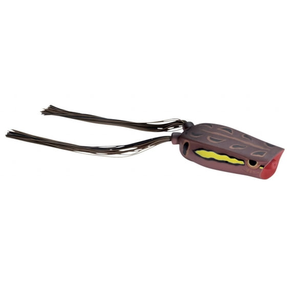 SPRO SBEPP70NRED Bronzeye Pop 70 Frog 3/4Oz Natural Red Lure