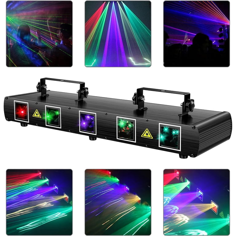 Anoralux Slim LED Par Stage Lights Set of 8 Colors in 1 Lighting DMX-512 for Disco Party Dj Club (Black,54 x 2W Anoralux Slim LED Par Stage Lights Set of 8 Colors in 1 Lighting DMX-512 for Disco Party Dj Club (Black,54 x 2W