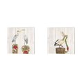 thumbnail image 1 of Christmas on the Coast A by Tara Reed Canvas Art Set of 2 14 inch X 14 inch Each, 1 of 1