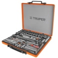 thumbnail image 1 of JUEGO AUTOCLE 1/4'', 3/8'' Y 1/2'' MIXTO 135 PZ TRUPER 13975 Truper JD-135MP, 1 of 2