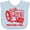 AE-Light Blue, variant on Inktastic This is How I Roll Tractor Red Boys or Girls Baby Bib