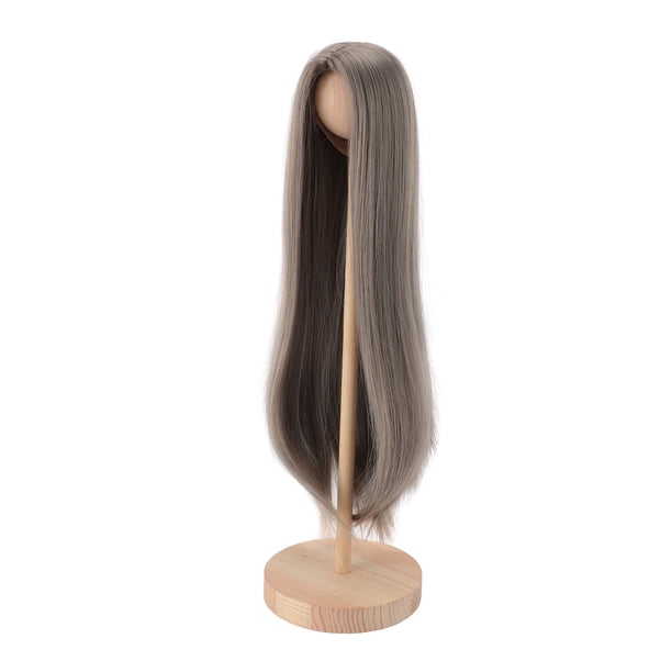 Peluca De Muñeca 1/4, Peluca De Muñeca De Pelo Largo Y Recto De Seda Suave De Alta Temperatura Para Colección