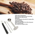 thumbnail image 4 of Coffee Tamper Scoop, Coffee Stirring Spoon Easy Cleaning Easy Measuring Simple Design Coffee Art Pen  for Cafe, 4 of 7