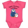 thumbnail image 3 of Inktastic Happy Birthday, Grandpa Cute Penguins Boys or Girls Baby Bodysuit, 3 of 5