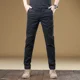 thumbnail image 3 of Pantalones casuales de sastrería para hombre, pantalones holgados de negocios para hombre, pantalones de oficina holgados de algodón, rectos, ajustados, largos, clásicos, ropa de calle, 3 of 5