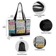 thumbnail image 2 of FORMRS Laptop Tote Bag for Women with 15.6" Computer Compartments Handbag, Cute Cat Pattern, 2 of 7