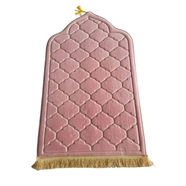 PENGXIANG Tapis de Prière Musulman Processus de Gaufrage Résistant aux Couleurs et Lavable pour Protéger Efficacement les Genoux