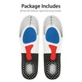 thumbnail image 3 of VONTER Shoe Insoles - Plantar Fasciitis Inserts for Men & Women,Full Length Arch Support Orthotics Insoles, Heel Pain Relief, Shock Absorption for Walking, Running and Hiking 2pair (8-11), 3 of 10