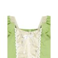 thumbnail image 4 of HWJAD Princess Dress for Toddler Girls Puff Short Sleeve Birthday Party Dresses for 2-7Y Kids Girl, 4 of 8