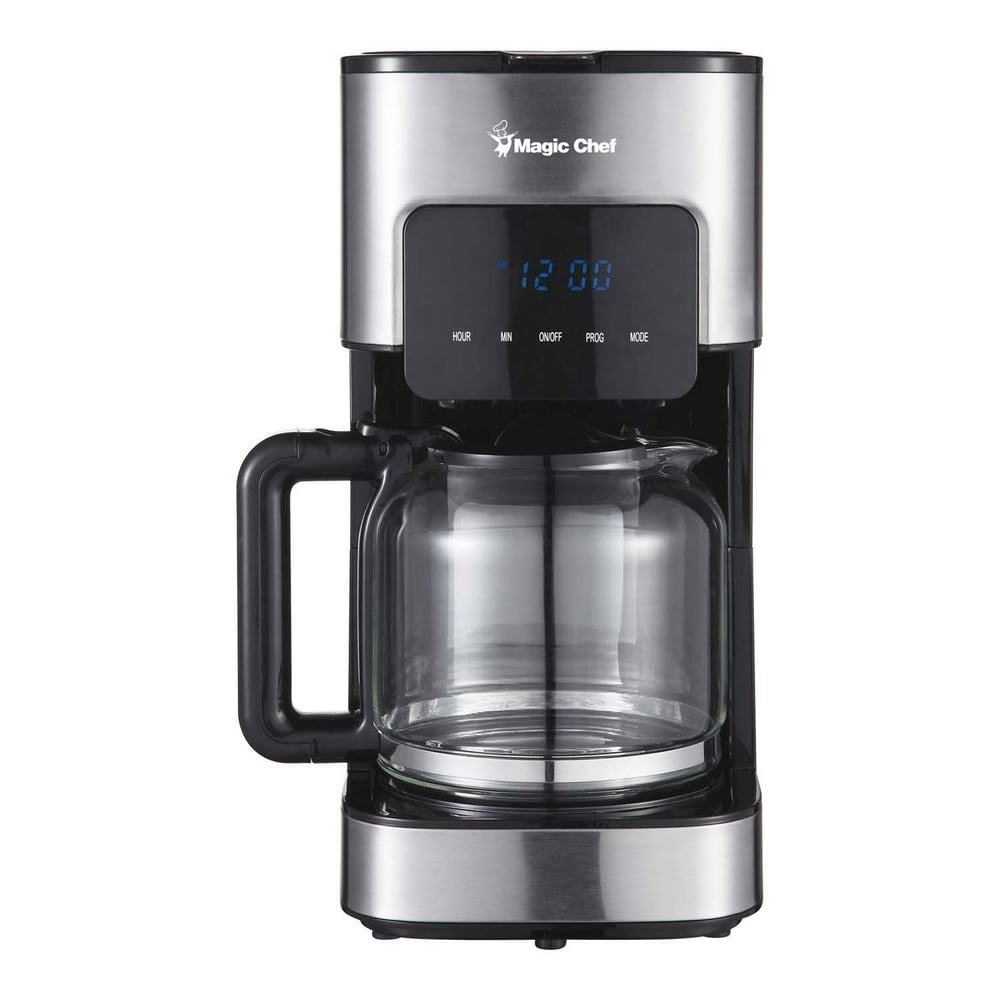 Magic Chef 12Cup Coffee Maker in Stainless Steel