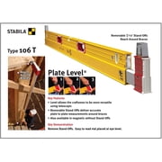 Stabila 35712-KIT - 7'-12' Plate Level 2 - Type 106T with Case