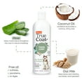 thumbnail image 6 of Hartz True Coat Thick Dog Fur Shampoo De-Sheds & Softens Hair with Oat Milk, Coconut Oil & Aloe, 16 oz, 6 of 9