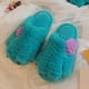 thumbnail image 3 of Zapatillas de invierno Disney Monster University Sullivan para mujer, zapatillas de casa con dibujos animados para hombre, zapatillas de felpa suaves y cálidas, antideslizantes, 3 of 5