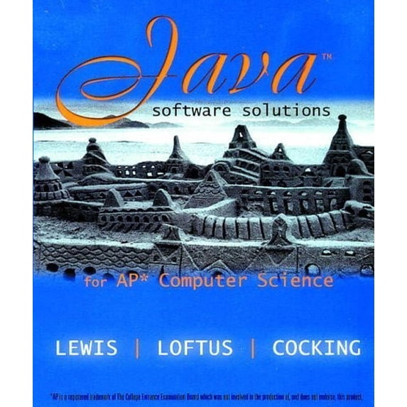Pre-Owned Java Software Solutions for Ap Computer Science (Hardcover) 0201882590 9780201882599
