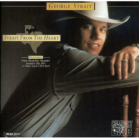 Pre-Owned - Strait from the Heart by George Strait (CD, 1990)