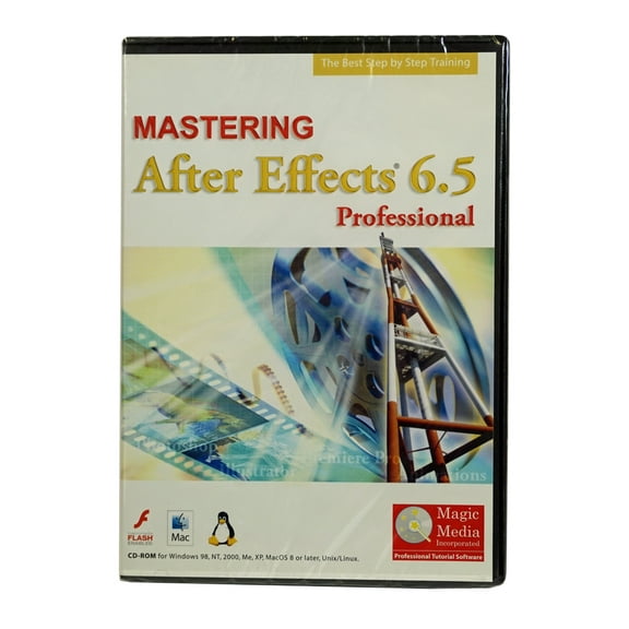 Mastering Adobe After Effects 6.5 Training CD perfect for for beginners