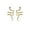 B-18K Gold, variant on Solid 925 Sterling Silver Snake Cuff Earrings Wraps for Women Teens Snake Crawler Cuff Earrings No Piercing