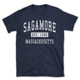 thumbnail image 1 of Sagamore Massachusetts Classic Established Men's Cotton T-Shirt, 1 of 1