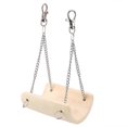 thumbnail image 2 of Wooden Swing for Small Animals, Funny Hanging Hamster Toy, 2 of 3