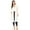 Ivory, variant on Women's Casual Plus Size Long Body Duster Cardigan with Pockets Made in USA