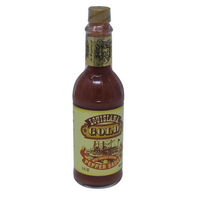 Louisiana Hot Sauce Gold 4 Gift Box 5 oz (4 count pack of 6)