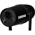 thumbnail image 6 of Shure MV7 USB Podcast Microphone for Podcasting, Recording, Live Streaming & Gaming, Built-In Headphone Output, All Metal USB/XLR Dynamic Mic, Voice-Isolating Technology, TeamSpeak Certified - Black, 6 of 13