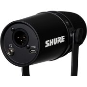 Shure MV7 Podcast Microphone (Black) for Podcasting, Home Recording and Gaming