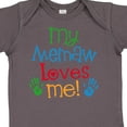 thumbnail image 4 of Inktastic My Memaw Loves Me Boys or Girls Baby Bodysuit, 4 of 5