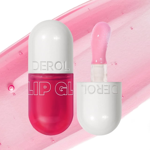 Fiudx Acetato Labial, Potenciador Labial Hidratante En Fórmula de Jengibre, Brillo Labial Voluminizador En Acabados Espejo, Sérum Labial Hidratante Antigrietas, Maquillaje Diario de Aspecto Natural,
