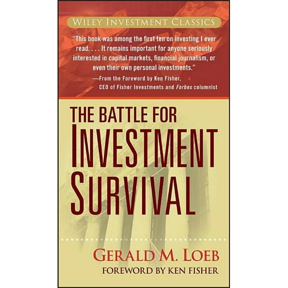 Wiley Investment Classics Battle for Investment Survival, Book 36, (Hardcover)