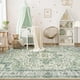 thumbnail image 3 of Alfombra Tortania, 229 x 366 cm, lavable, color verde bohemio vintage, 3 of 9
