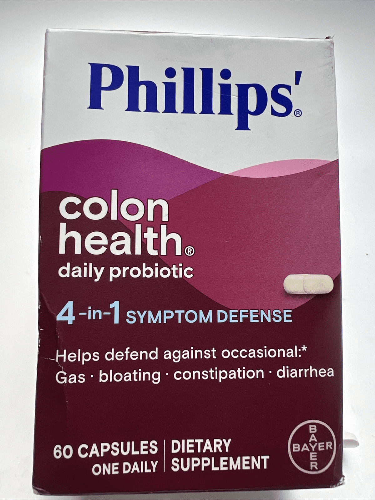 4 Pack - Phillips' Colon Health Probiotic Caps 60 Caps