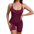 thumbnail image 2 of Roncen Womens Bodysuit Yoga Romper Workout Adjustable Strap Padded Sleeveless Srtetch One Piece Seamless Tank Top Jumpsuit, 2 of 6