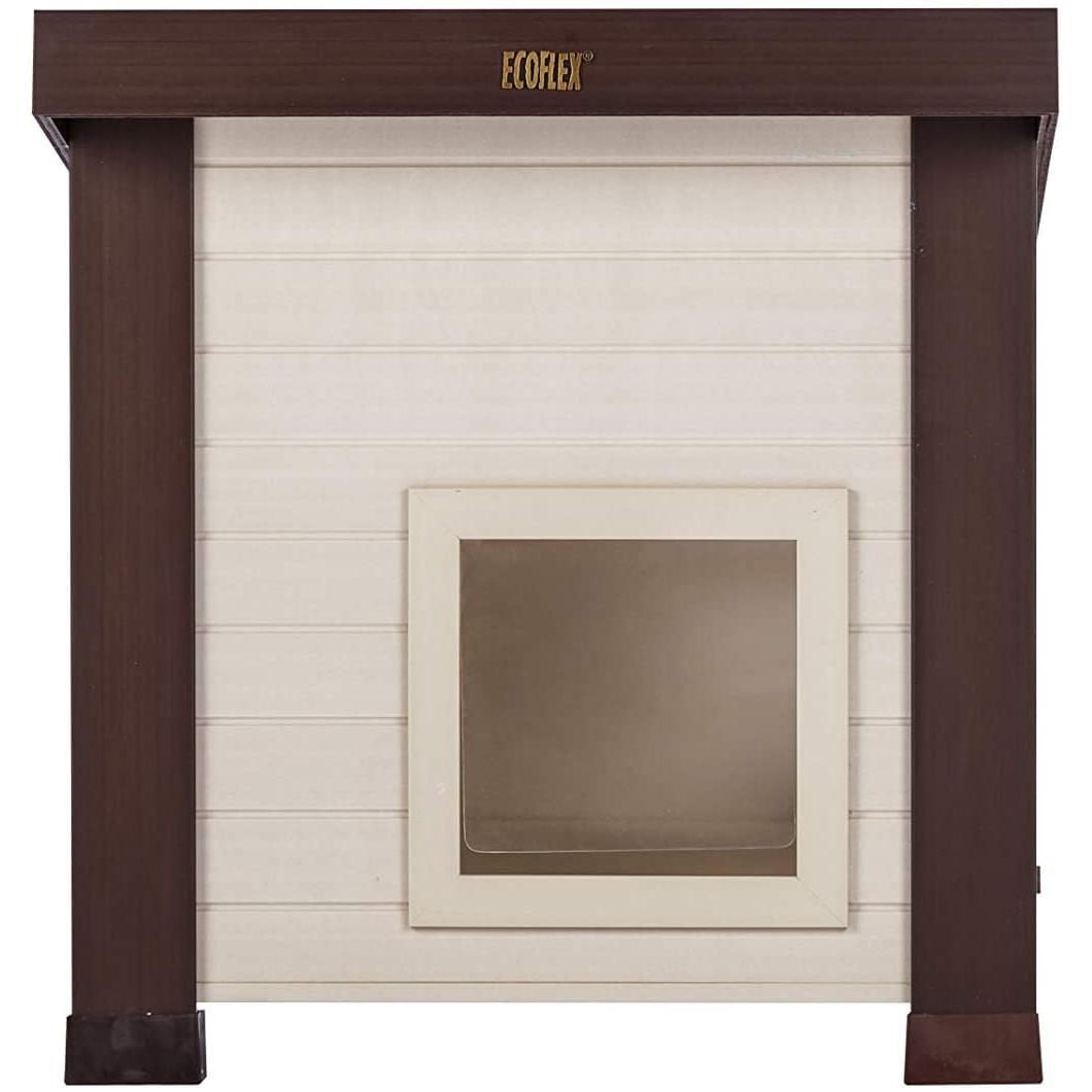 New Age Pet Albany Feral Outdoor Cat Shelter With vinyl flaps