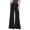 Black, variant on Aueoeo Women's High Waisted Wide Leg Baggy Pants Casual Drawstring Lounge Pants Loose Trouser