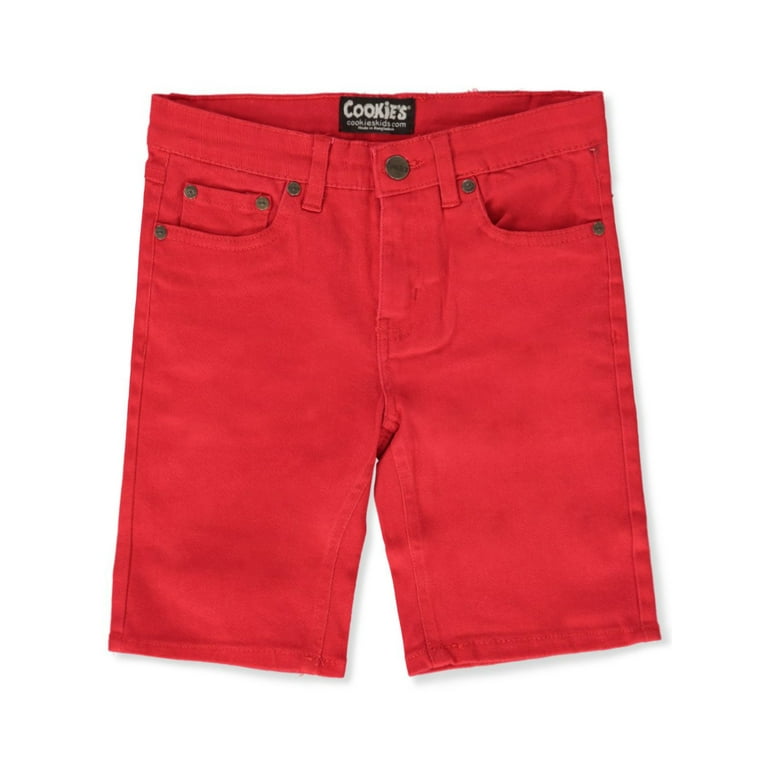 Red short jeans sale