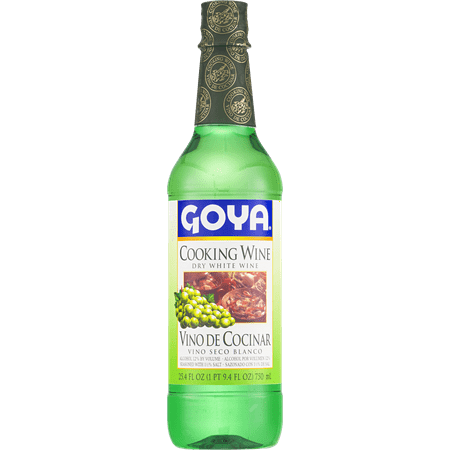 (2 Pack) Goya Dry White Cooking Wine, 25.4 fl oz (Best White Wine For Italian Cooking)