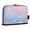 Light Pink Space Elements, variant on Pencil Bag with Magnetic Foldable Base Large Capacity Stand-Up Pencil Case Durable Nylon Pen Pouch Cute Animals Wearing Spacesuits