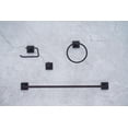 thumbnail image 5 of 4 pcs Bathroom Accessory Set Robe Hook Toilet Paper Holder Towel Ring Towel Bars, 5 of 5