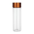 thumbnail image 2 of Cilindro de plásticio/Tapa de color metalizado 850 ml de capacidad marron 7.4 x 24.5, 2 of 2