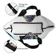 thumbnail image 5 of ZICANCN Canvas Tote Bag Aesthetic - Abstract Squares Background Grocery Bags Reusable Shopping Bags with Handles Durable Foldable Washable for Women Men, 5 of 8