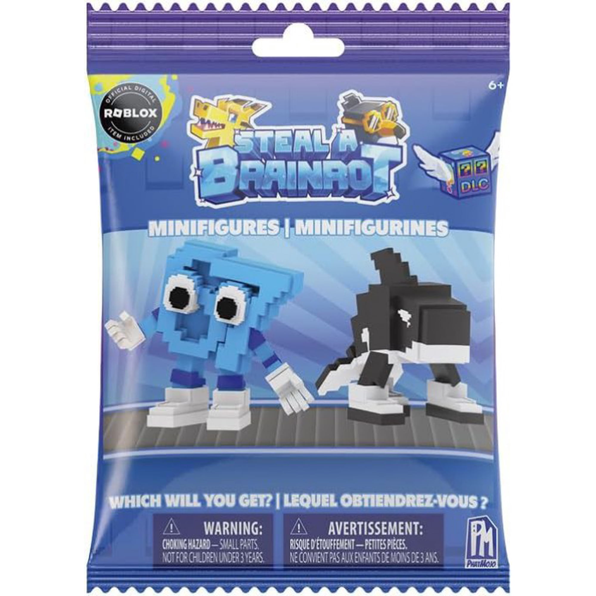 Steal a Brain Rot Roblox Official Blind Bag Figure w/ DLC Code Unreleased