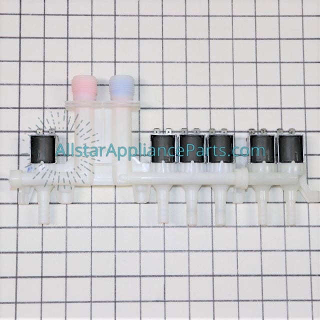 GE Washing Machine Water valve 6 solenoid WH13X10059