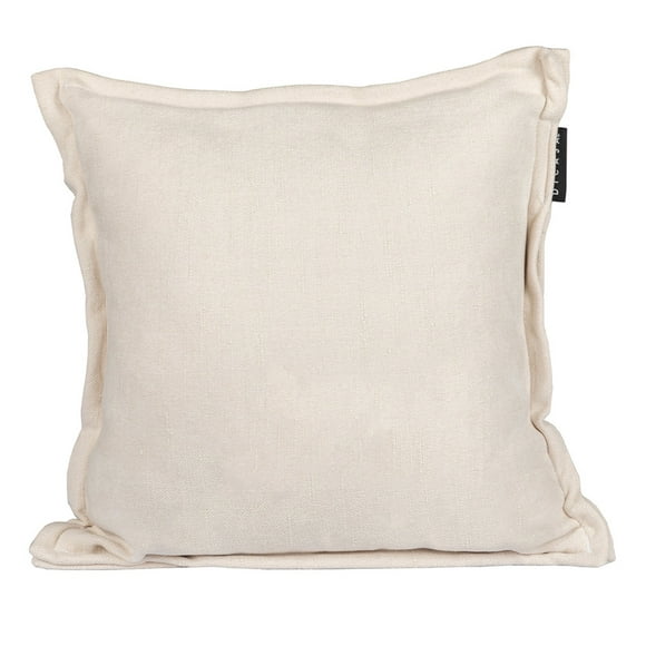 Cojín Decorativo Kappa cuadrado Crema